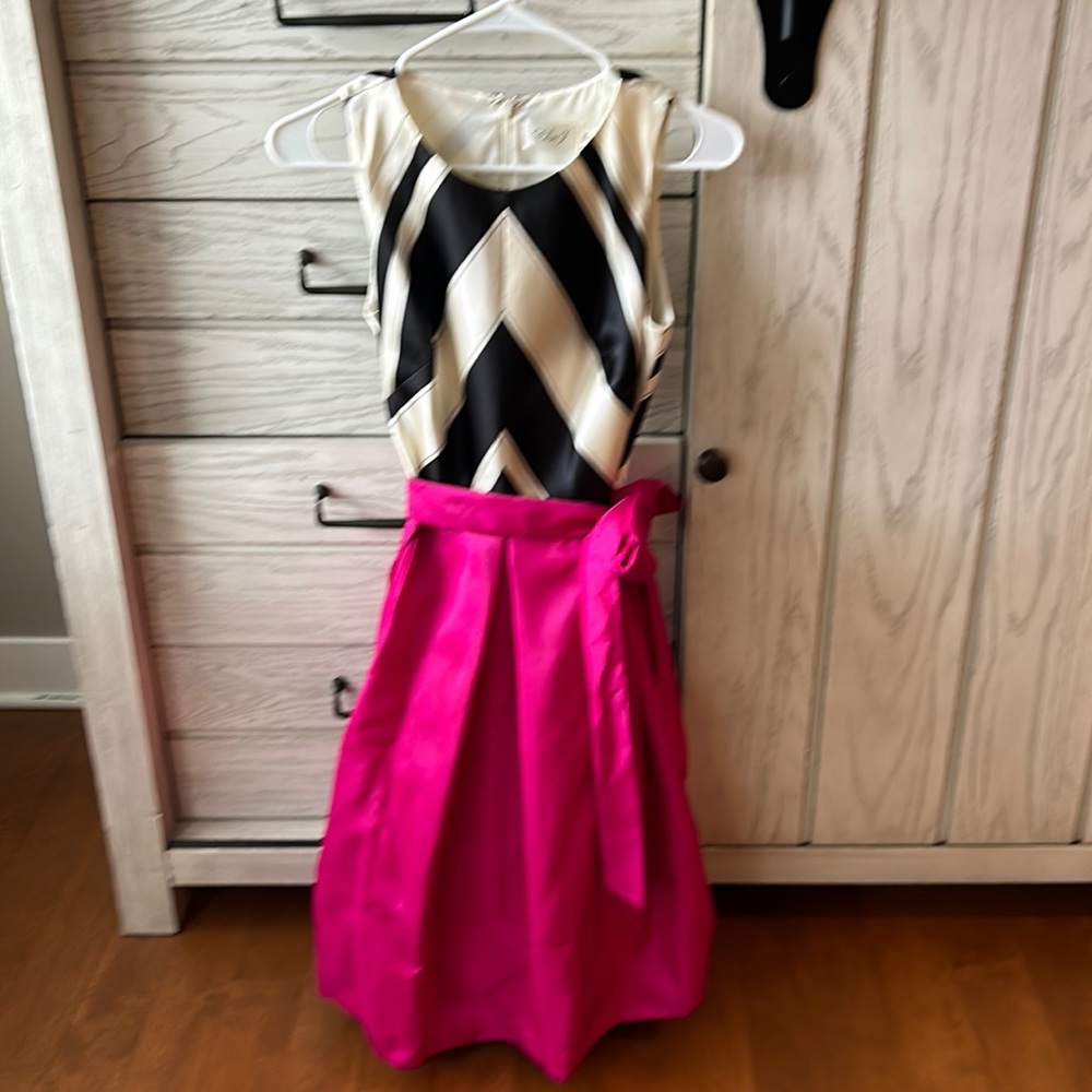Eliza J fit and flare dress